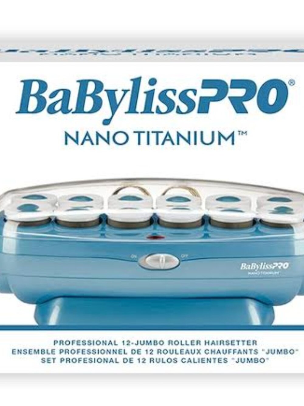 New in box Babyliss Pro Nano Titanium hair rollers